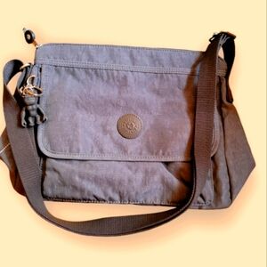 Dark blue-grey crossbody purse/bag